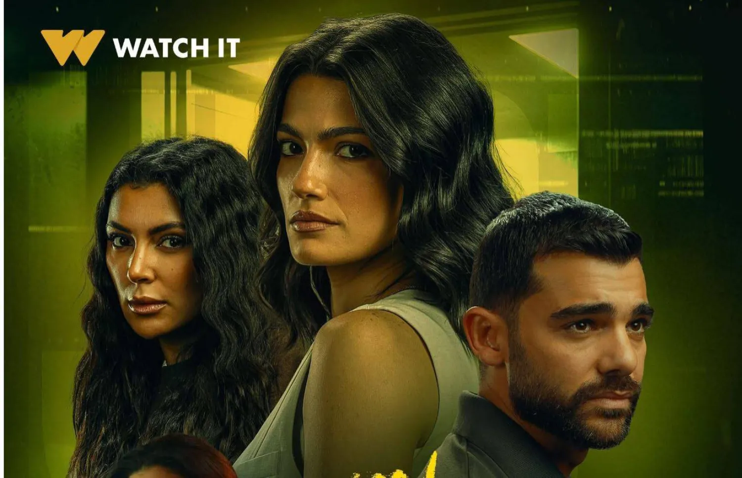 أبطال قصة «أنت وحدك» في المسلسل (الشركة المنتجة)