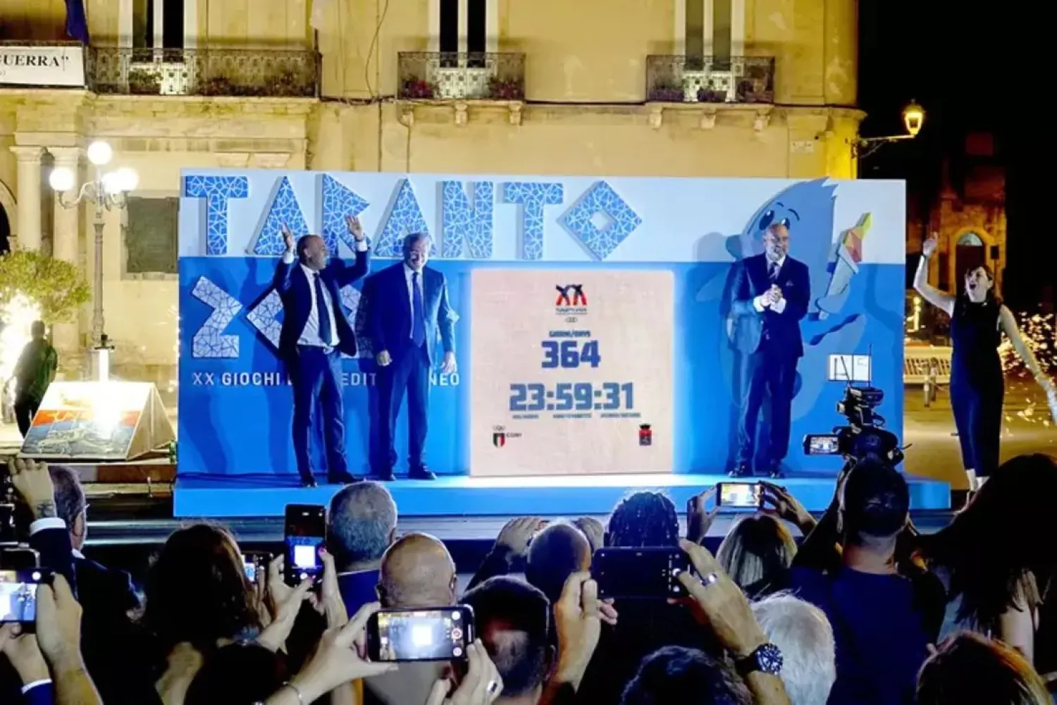 بدء العد التنازلي لدورة ألعاب البحر المتوسط في مدينة تارانتو الإيطالية (وسائل إعلام إيطالية)