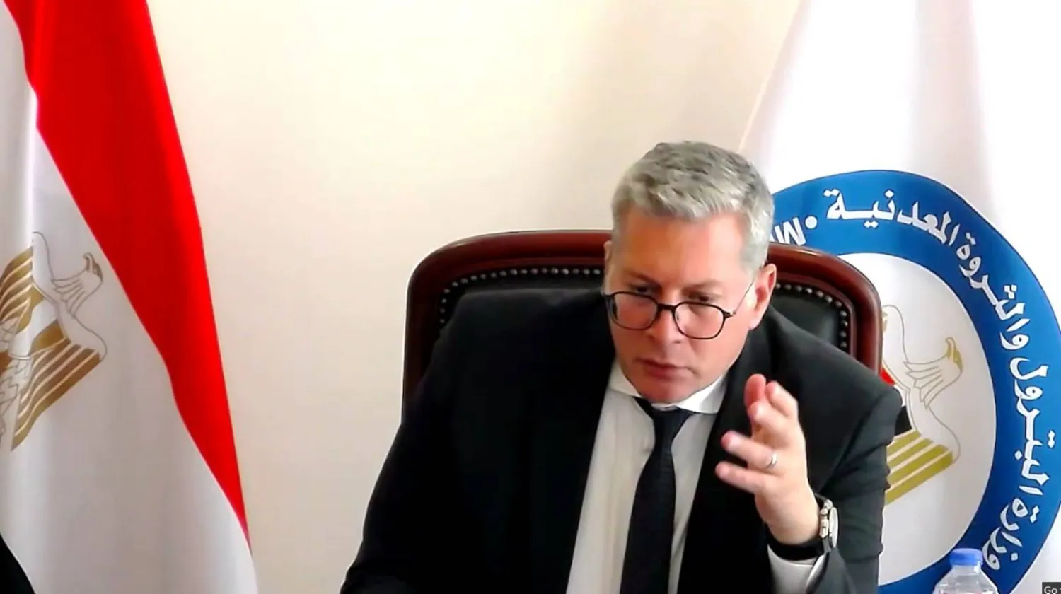 وزير البترول المصري كريم بدوي (وزارة البترول المصرية)