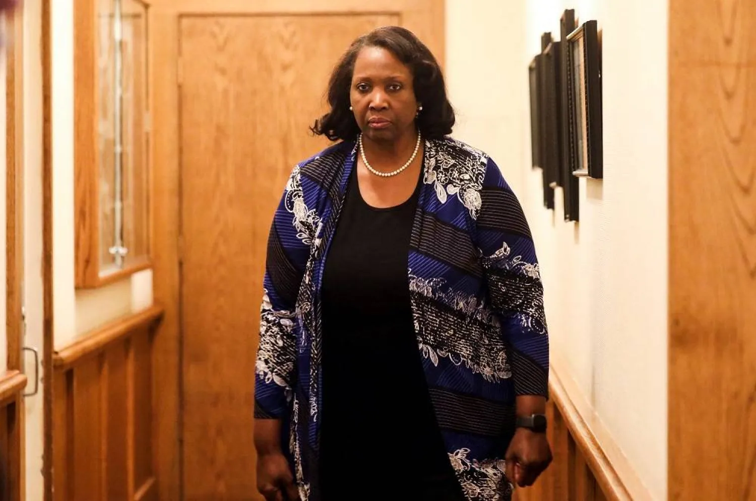 Federal Reserve Governor Lisa Cook attends the Federal Reserve Bank of Kansas City's 2025 Jackson Hole economic symposium, "Labor Markets in Transition: Demographics, Productivity, and Macroeconomic Policy" in Jackson Hole, Wyoming, US, August 23, 2025. (Reuters)