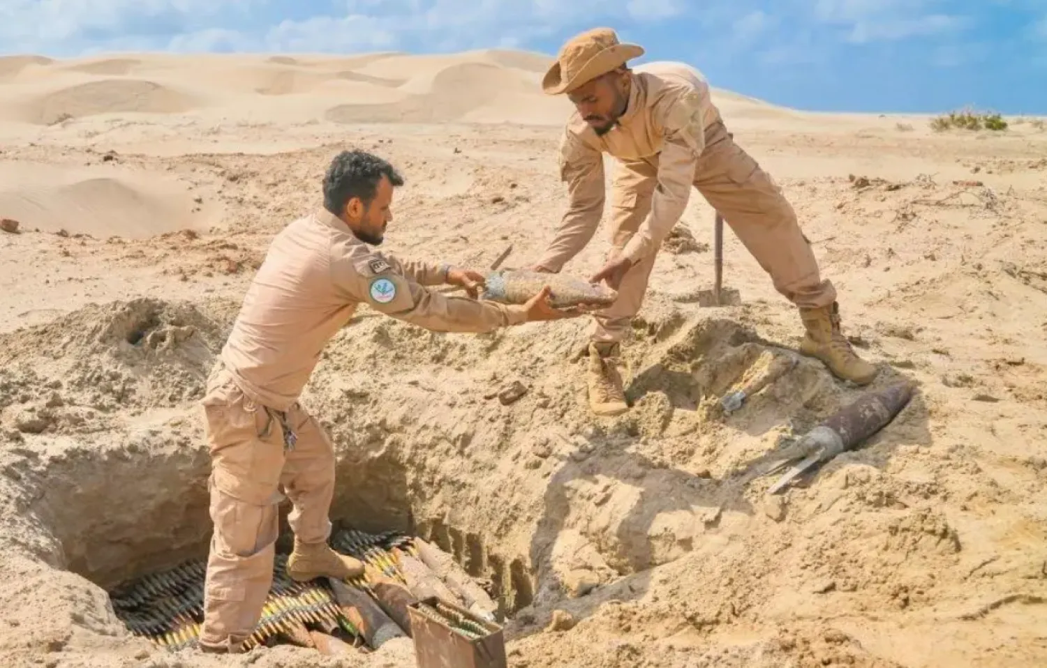 The latest operation brings the total number of mines removed in August to 3,767 - SPA

