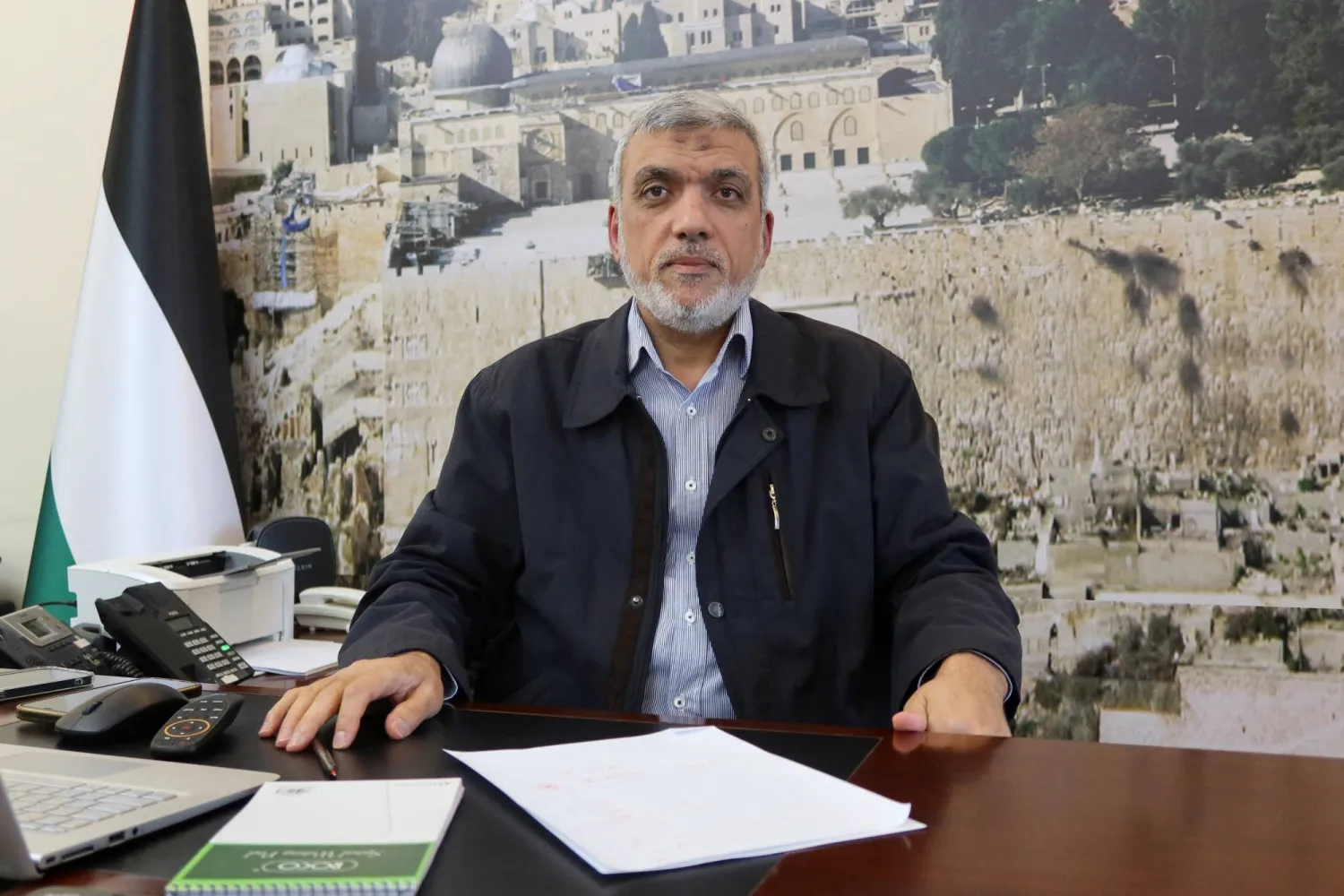 عزت الرشق عضو المكتب السياسي لحركة «حماس» (أرشيفية - رويترز)