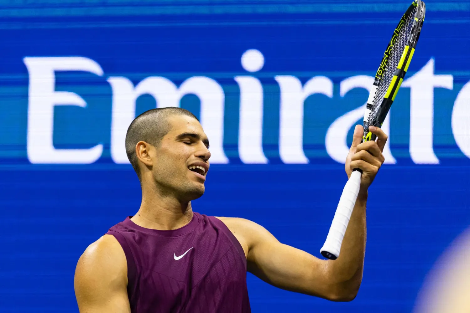 ألكاراس أثار الكثير من الجدل حول مظهره الجديد (رويترز)