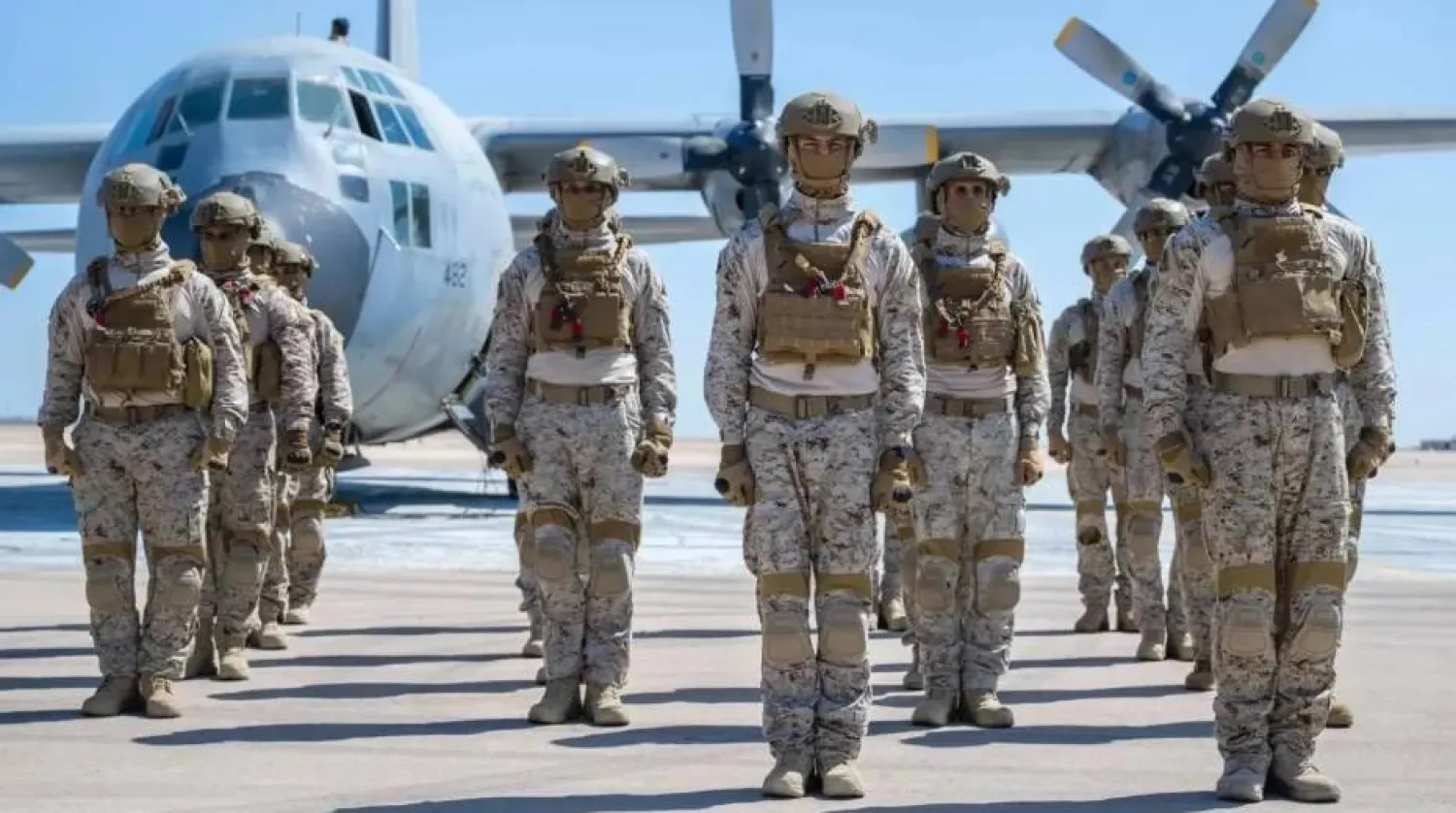 Saudi forces arrived in Egypt to take part in the “Bright Star 2025” military. SPA