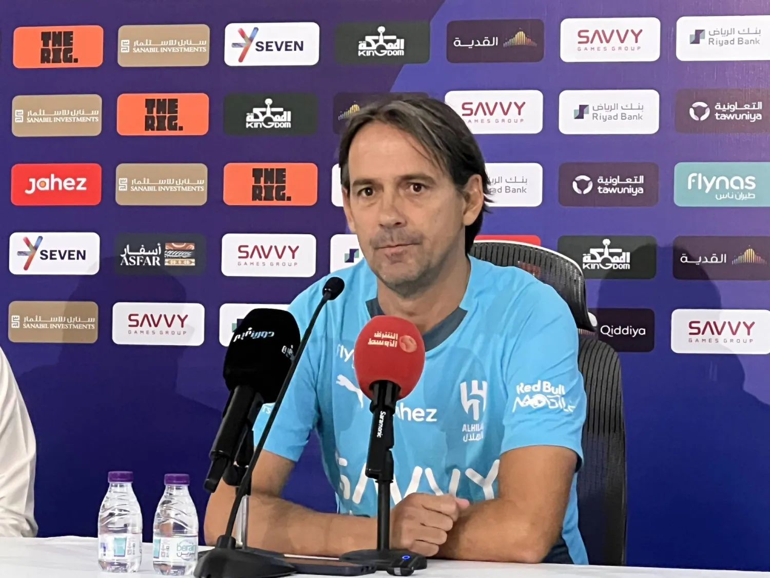 الإيطالي سيموني إنزاغي مدرب فريق الهلال (الشرق الأوسط)