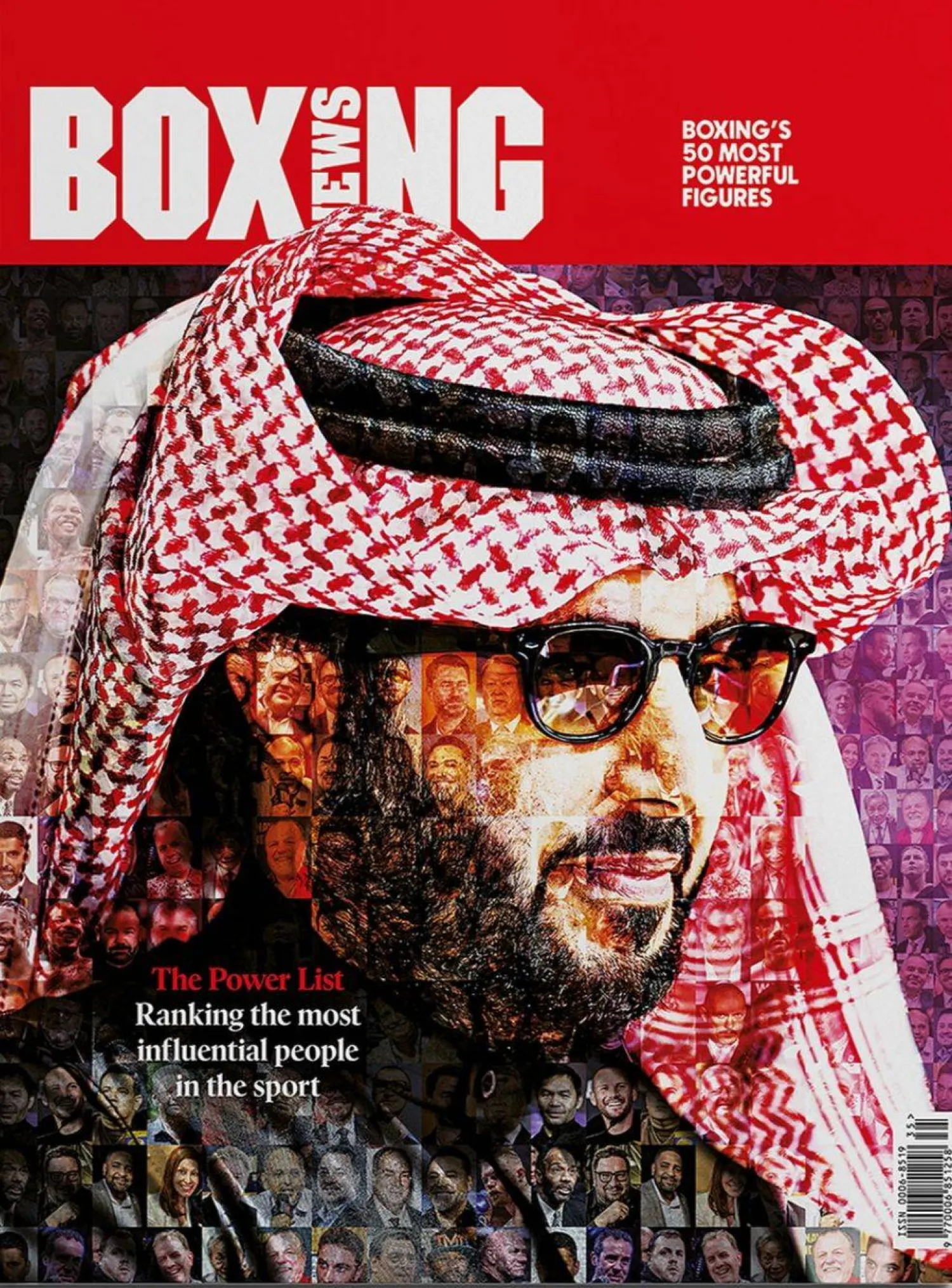 آل الشيخ على الغلاف الرئيسي للمجلة (الشرق الأوسط)