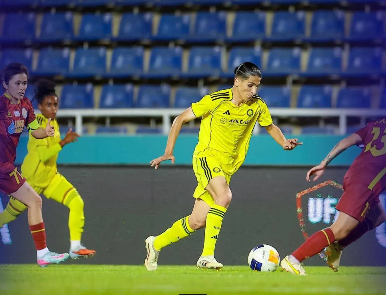  فريق النصر للسيدات خسر أمام فريق ناساف الأوزبكي (نادي النصر)