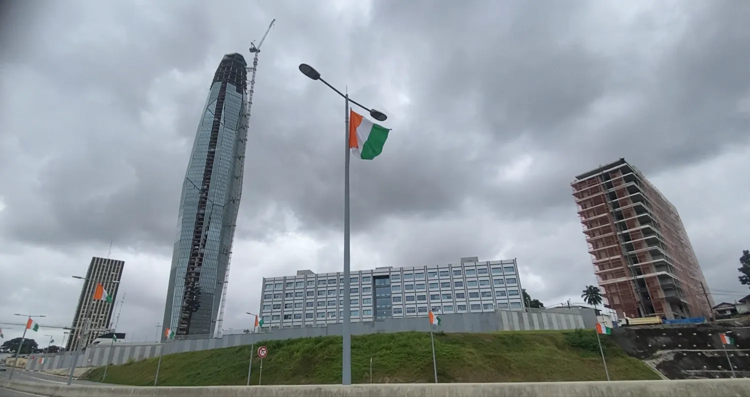 صورة من مدينة ابيدجان العاصمة الاقتصادية لكوت ديفوار (الشرق الاوسط)