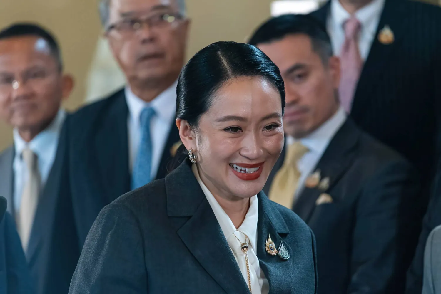 رئيسة الوزراء التايلاندية السابقة بايتونغتارن شيناواترا (د.ب.أ)