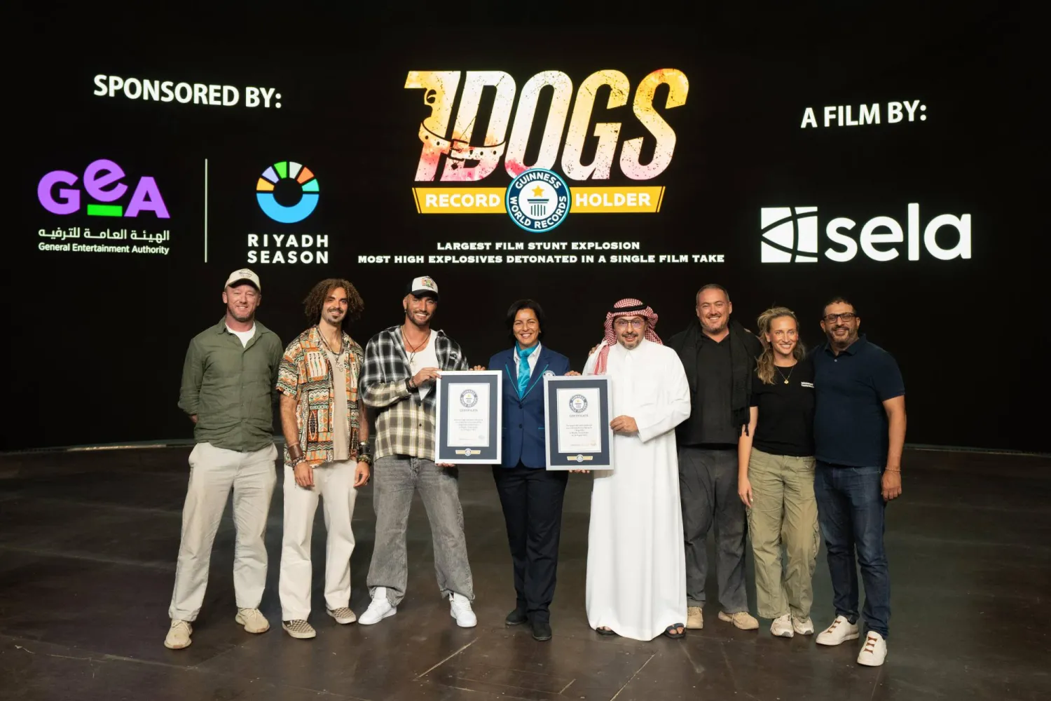 أكبر انفجار سينمائي في تاريخ صناعة الأفلام وأكبر كمية من المتفجرات (الشرق الأوسط)