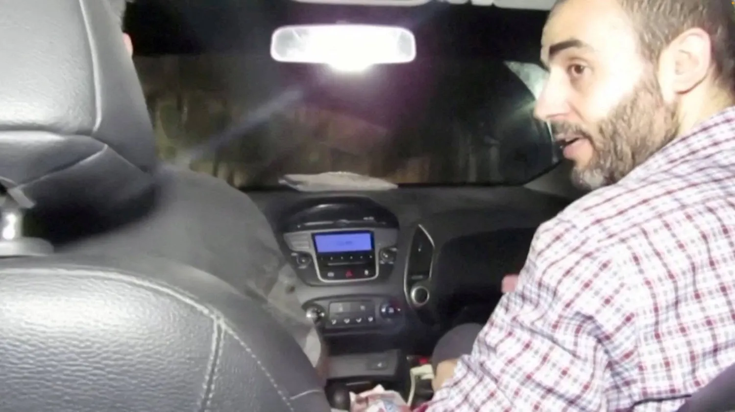 FILE PHOTO: A screengrab shows according to the Israeli Army, Hamas Gaza chief Mohammed Sinwar, taken from a handout video, released December 17, 2023. Israeli Army/Handout via REUTERS/File Photo    