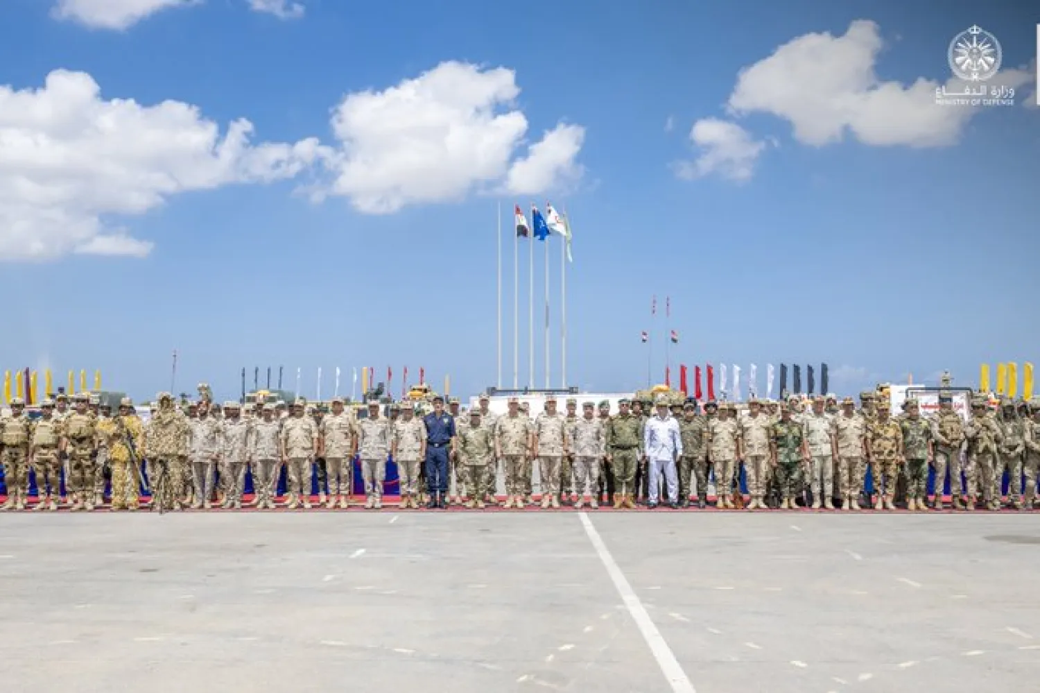 انطلاق تمرين «النجم الساطع 2025» في مصر بمشاركة القوات المسلحة السعودية