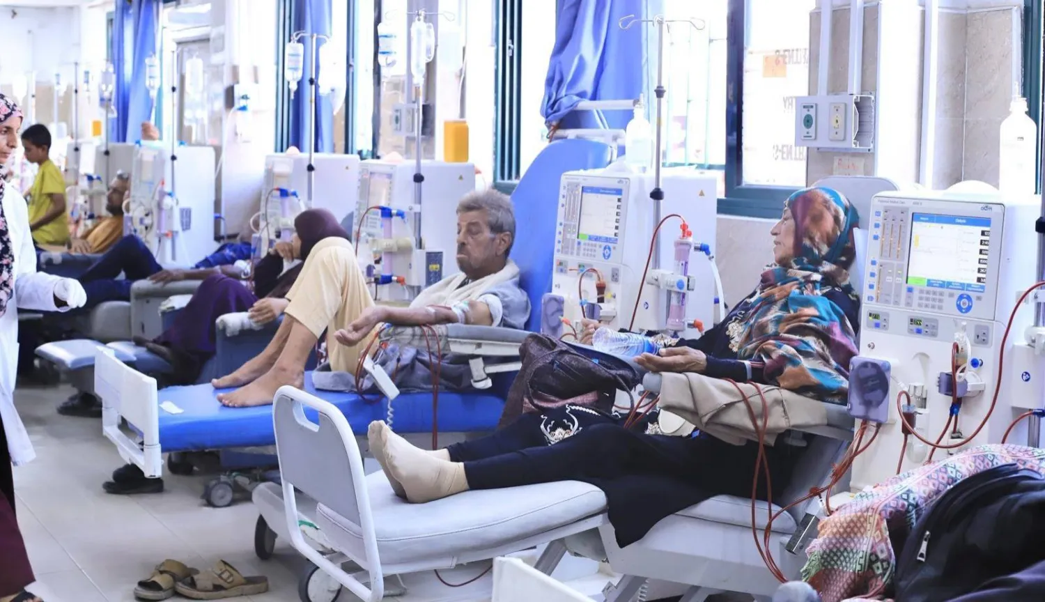 مدير المجمع الطبي أكد أن الدعم السعودي السخي سيسهم في تحسين الخدمات الصحية وضمان استمراريتها (واس)