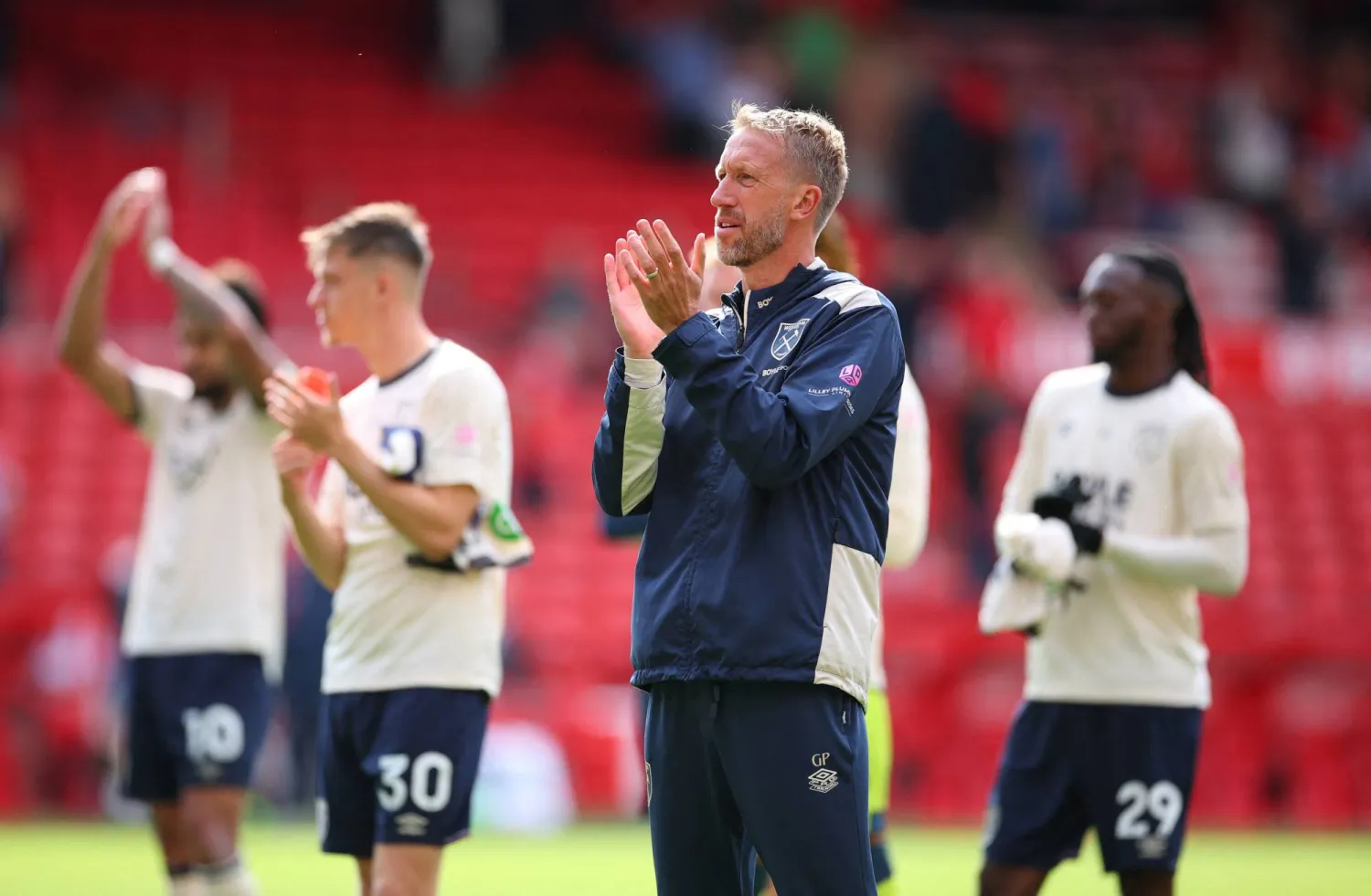 غراهام بوتر مدرب وست هام يونايتد (رويترز)