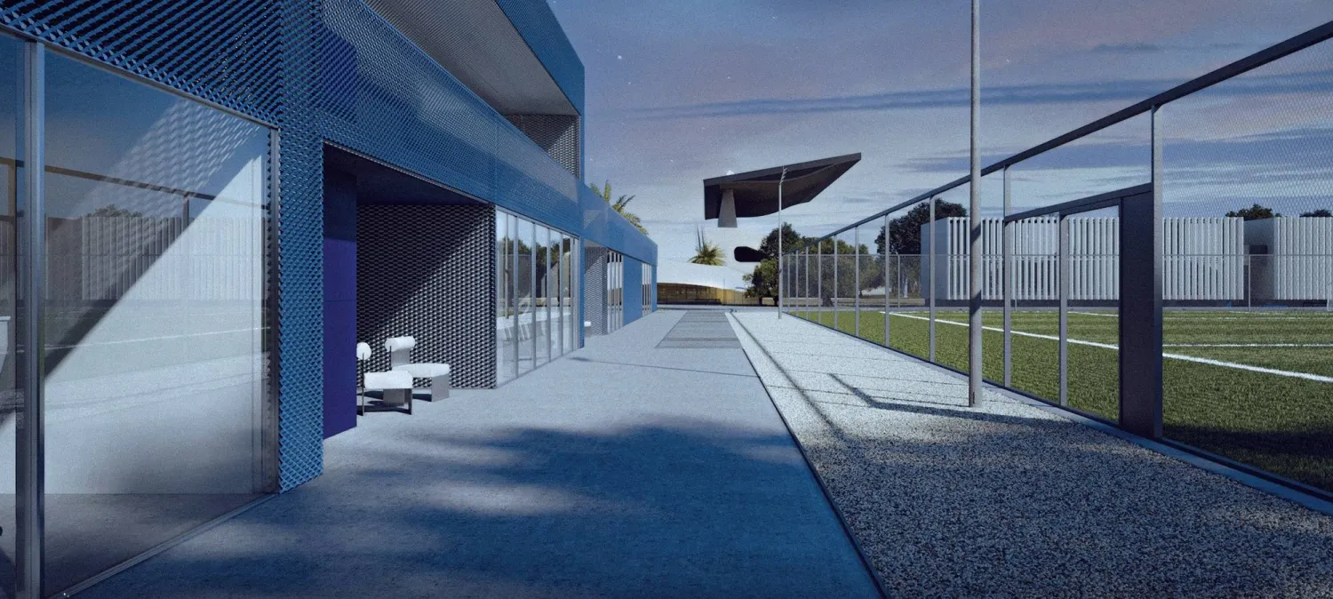 مقر تدريبات الهلال الجديد برعاية «الماجدية» (الشرق الأوسط)