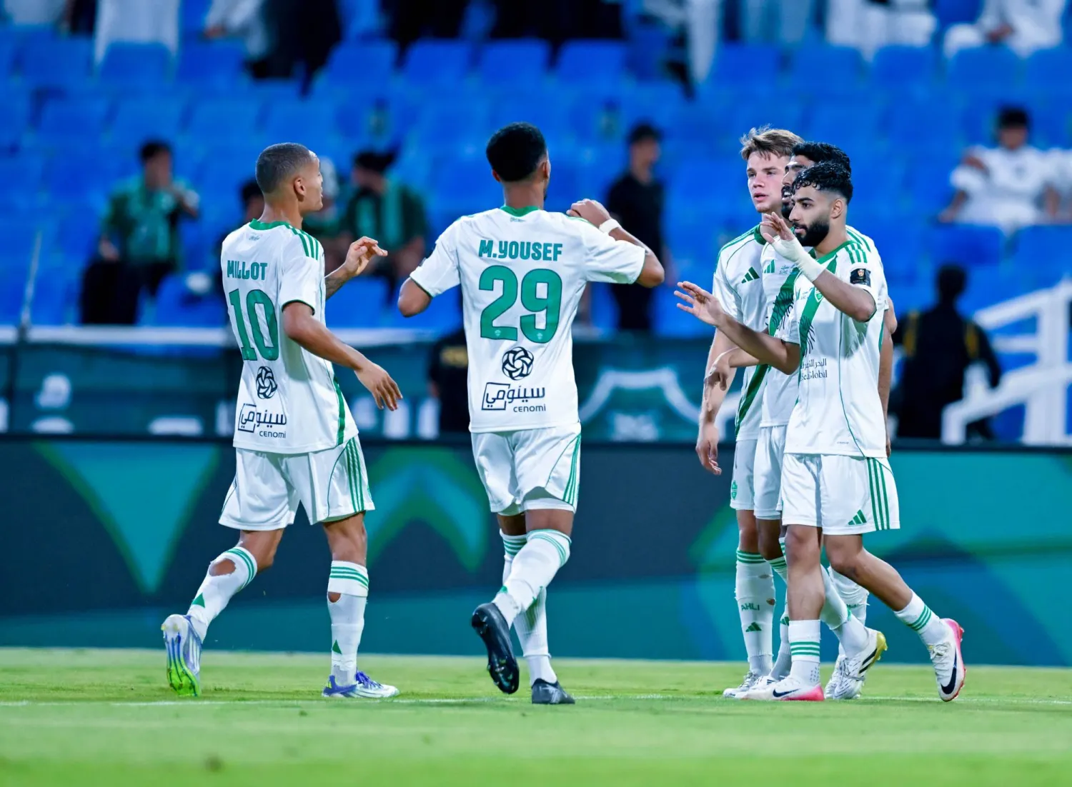 الأهلي سجل نفسه أول الحاضرين في دور الستة عشر (تصوير: بشير صالح) 