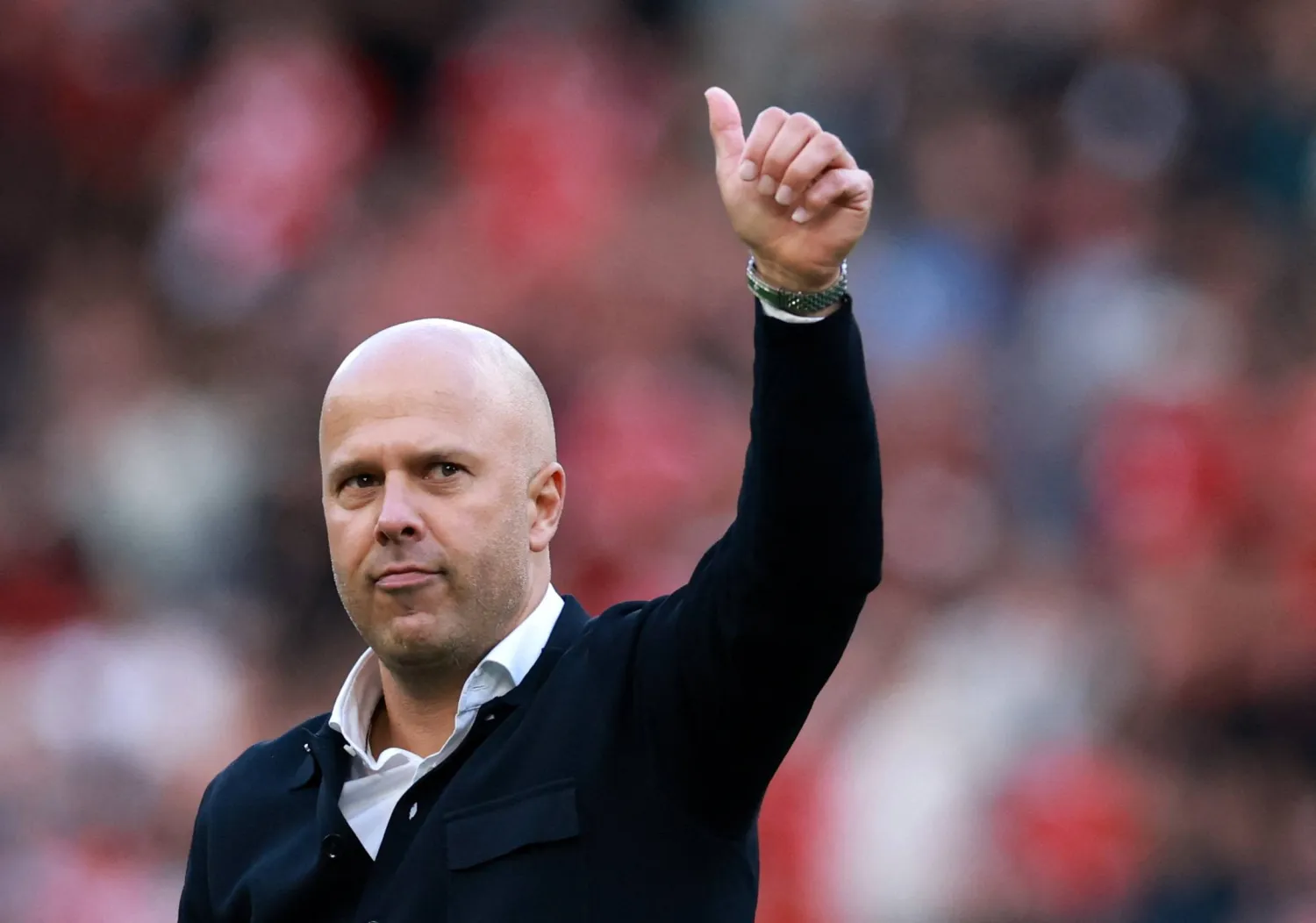 أرني سلوت مدرب ليفربول (رويترز) 