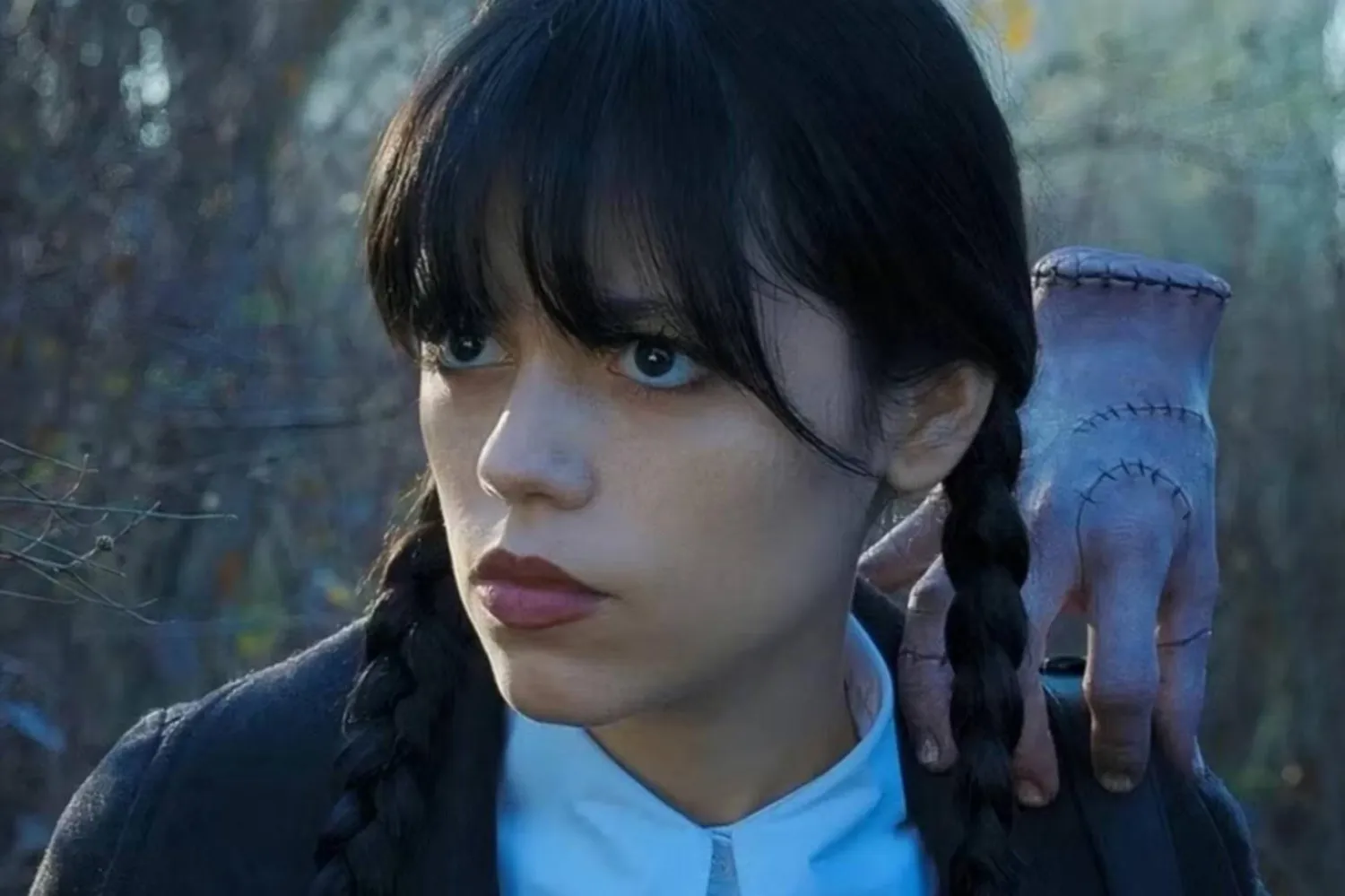 Jenna Ortega, Netflix'te yayımlanan Wednesday'de (Netflix)