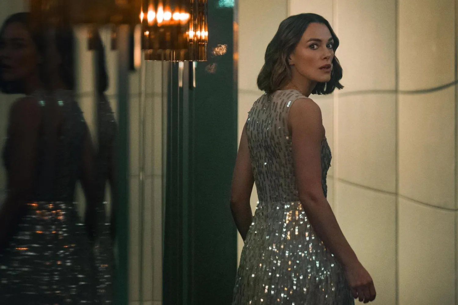40 yaşındaki Keira Knightley, son olarak Netflix'in casus dizisi Black Doves'da rol almıştı (Netflix)