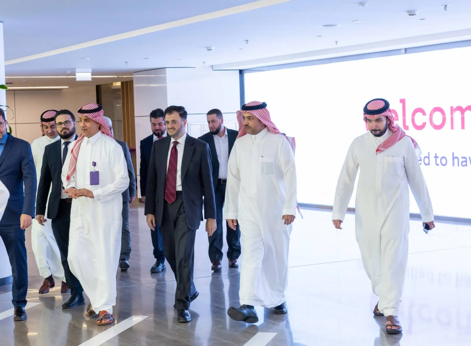 وزير الاتصالات السوري يتعرف على خدمات مجموعة «stc»