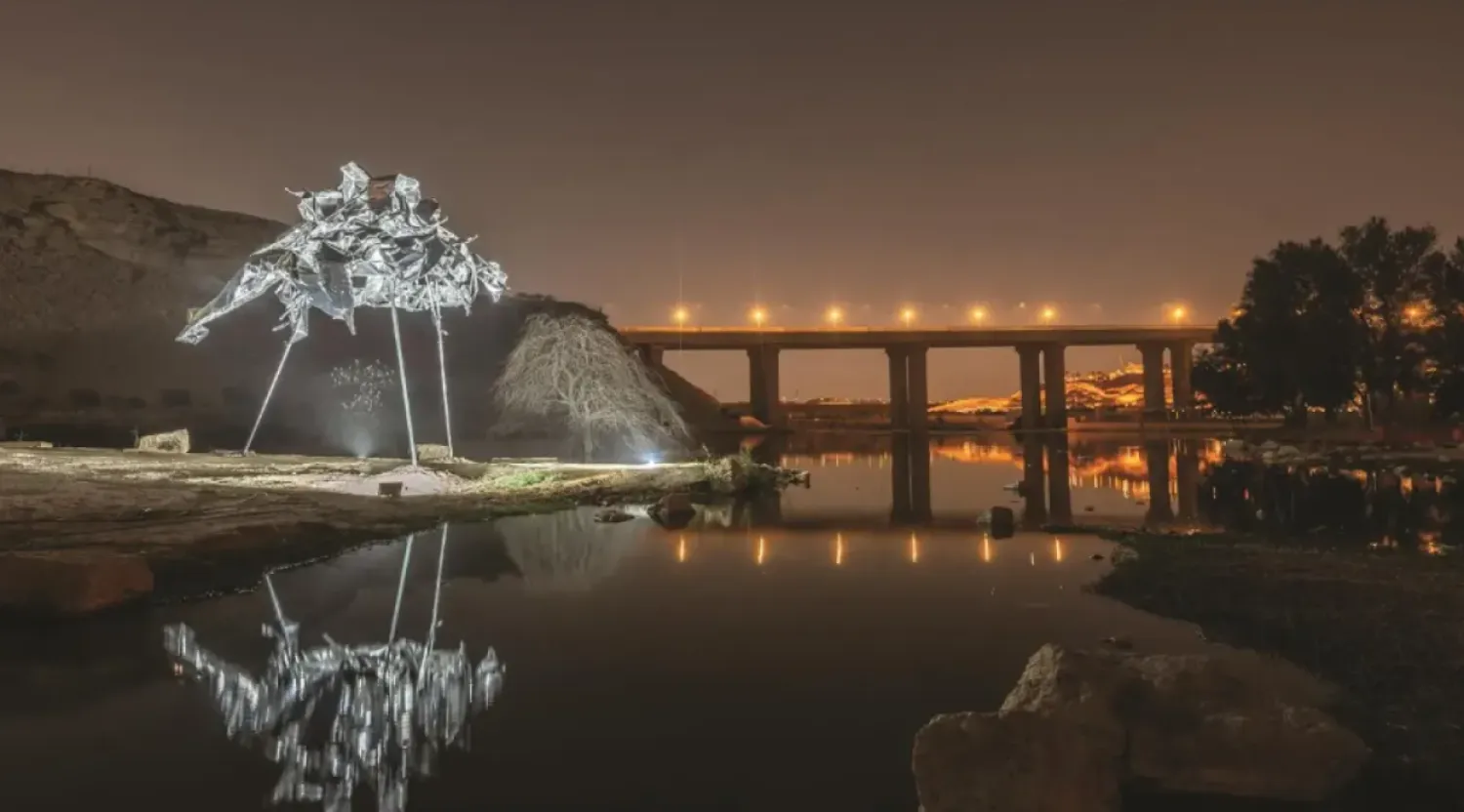 File: The fourth edition, themed Light Years Apart, features over 60 light-based artworks created by 61 artists from 18 countries, transforming Riyadh into a “gallery without walls.” - SPA
