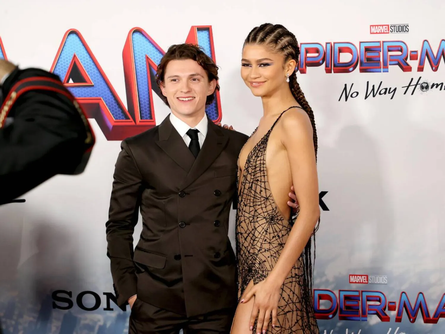 Actor Tom Holland (L) and Zendaya are among the star-studded cast of Christopher Nolan's epic adaptation 'The Odyssey'. Emma McIntyre / GETTY IMAGES NORTH AMERICA/AFP/File
