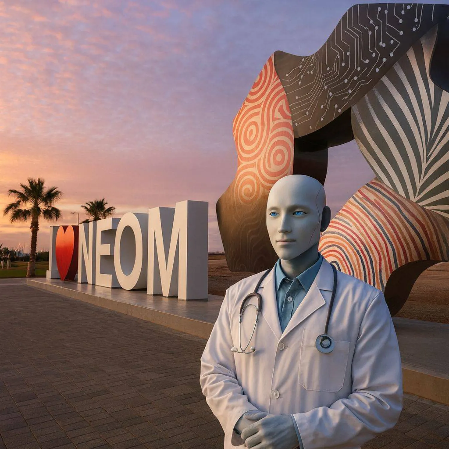 حوار مع «الدكتور عليم».. الطبيب الذي لا ينام في عيادة نيوم الذكية