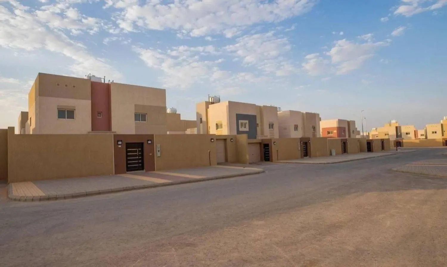A residential project by the Saudi Ministry of Municipalities and Housing (Asharq Al-Awsat) 