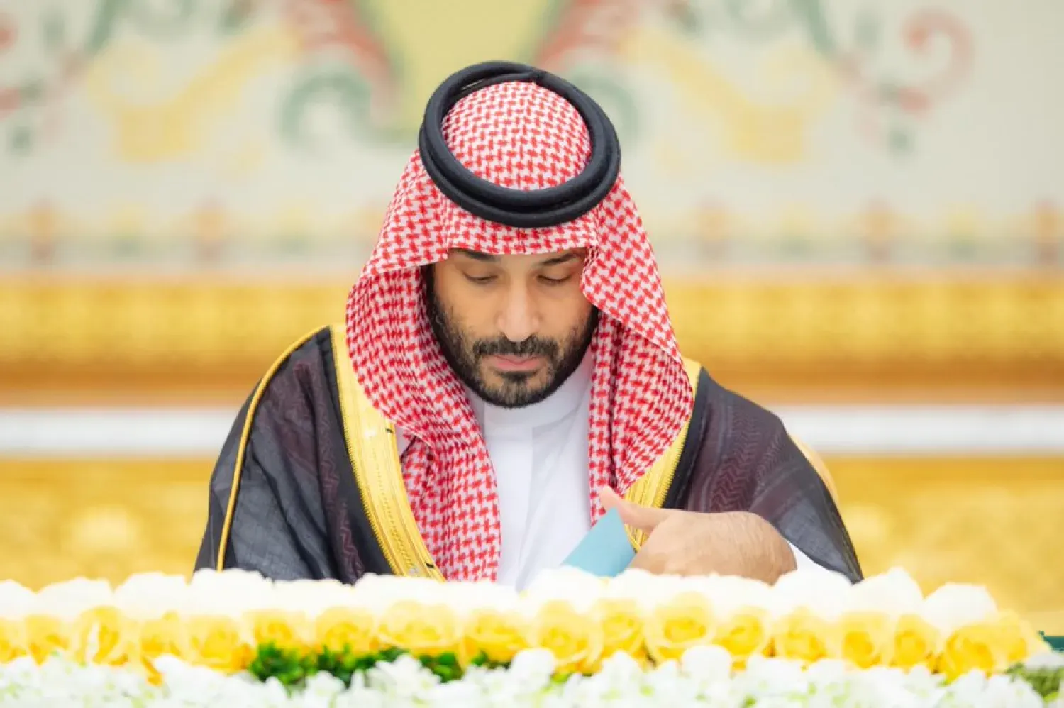 Suudi Arabistan Başbakanı ve Veliaht Prensi Muhammed bin Selman, Riyad'daki Bakanlar Kurulu toplantısına başkanlık etti. (SPA)