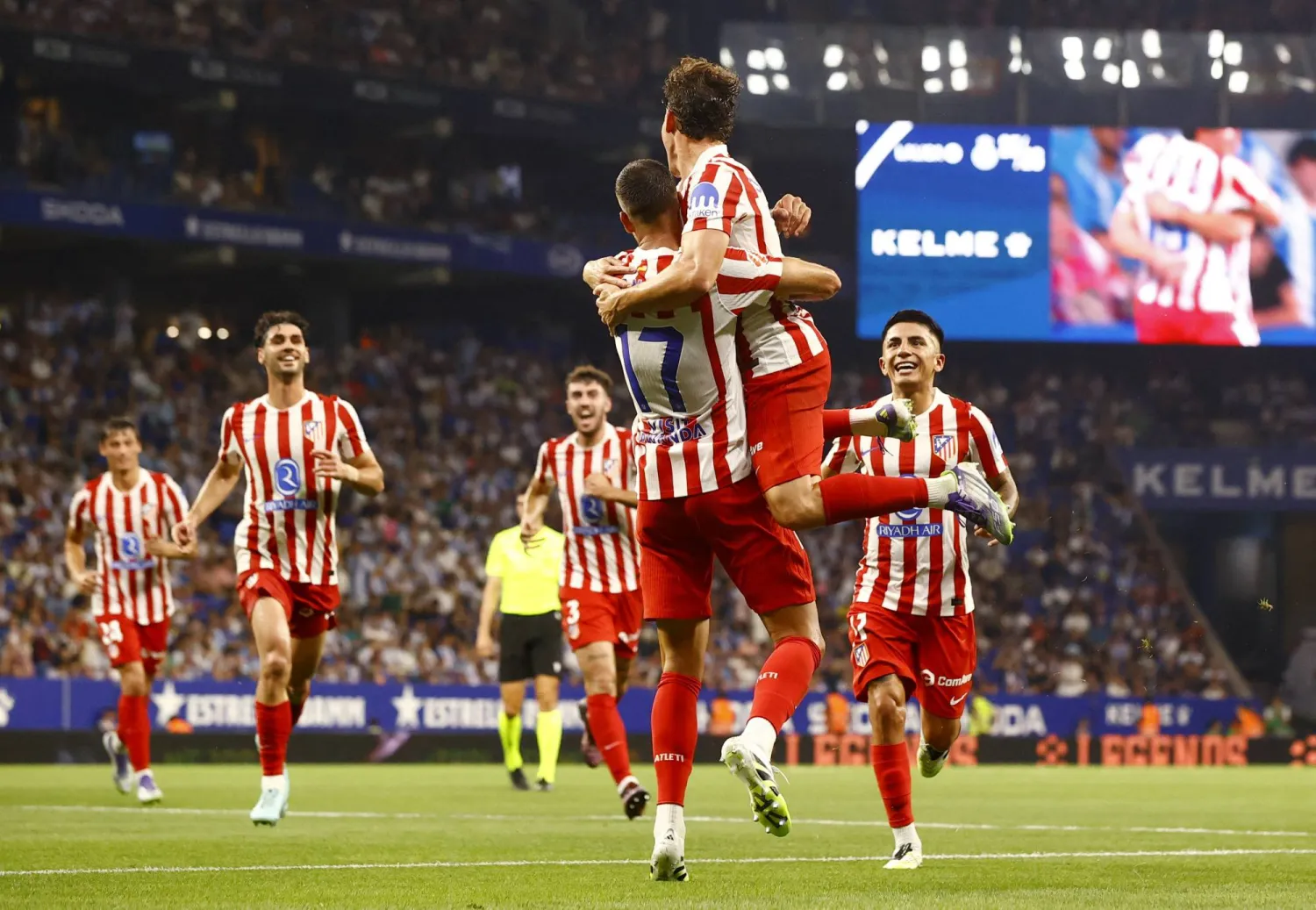 أتلتيكو مدريد تصدر قائمة أكثر الفرق الإسبانية إنفاقاً (رويترز) 