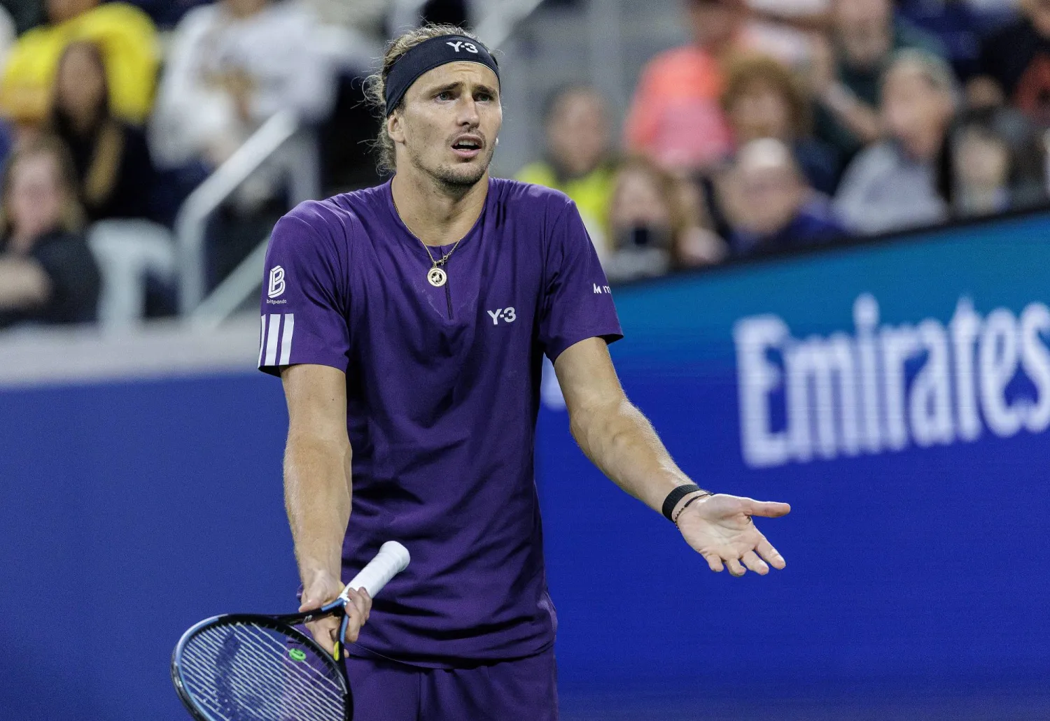 الألماني ألكسندر زفيريف ودّع فلاشينغ ميدوز مبكراً (إ.ب.أ)