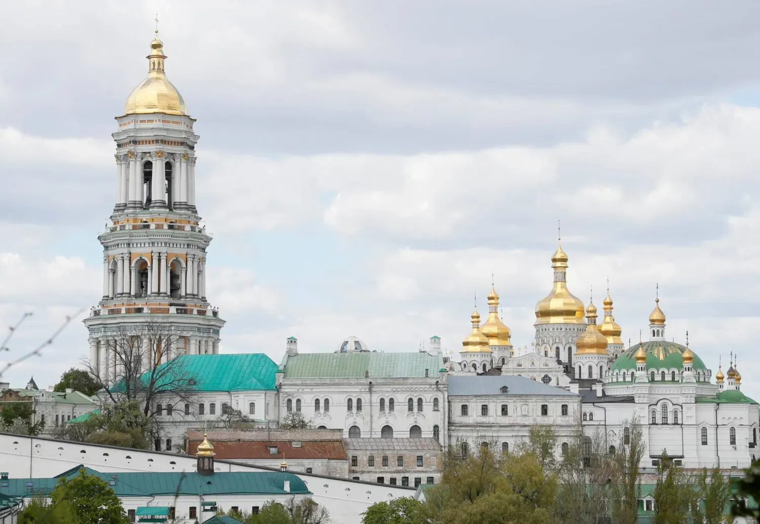 Ukrayna'nın başkenti Kiev'deki Kiev Pechersk Lavra'nın genel görünümü (Reuters - Arşiv)