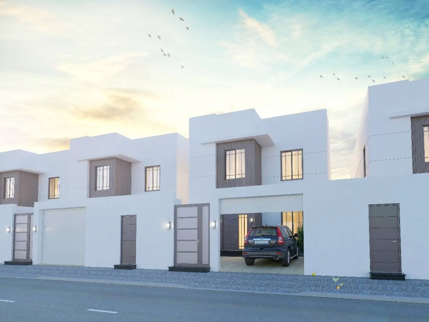 أحد مشاريع وزارة البلديات والإسكان السعودية (الشرق الأوسط)