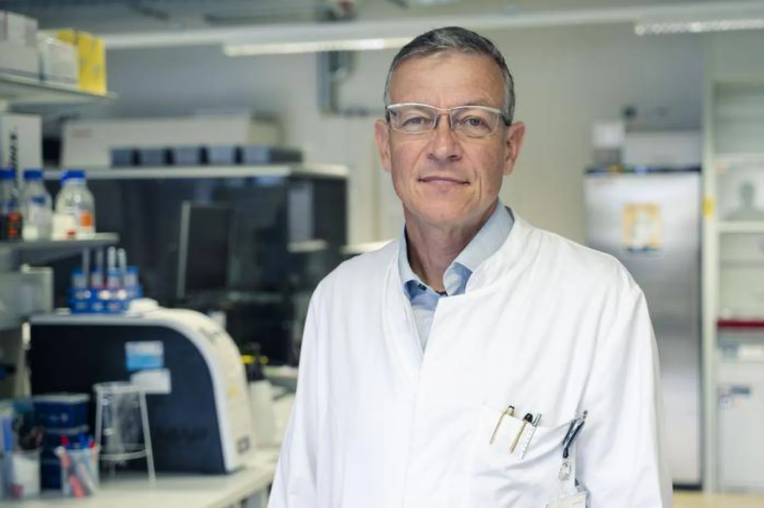 البروفسور روبرت بالس أستاذ الطب الباطني في جامعة سارلاند (لورا غلوكليتش - مستشفى جامعة سارلاند)