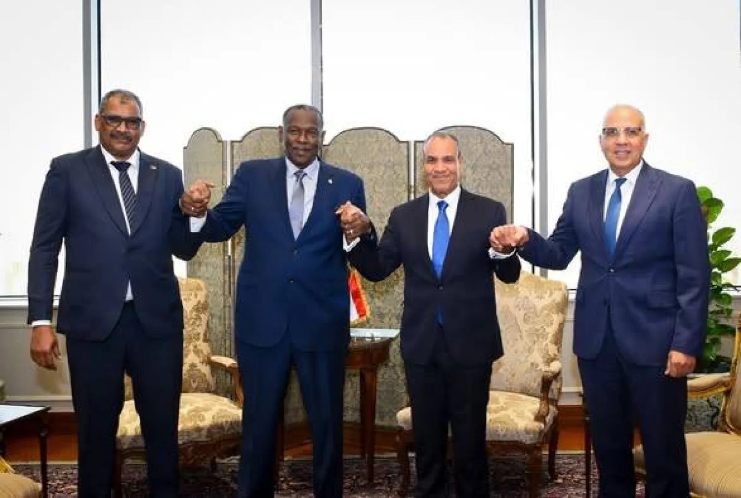 أكدت مصر والسودان ارتباط أمنهما المائي باعتباره جزءاً واحداً لا يتجزأ (الخارجية المصرية)