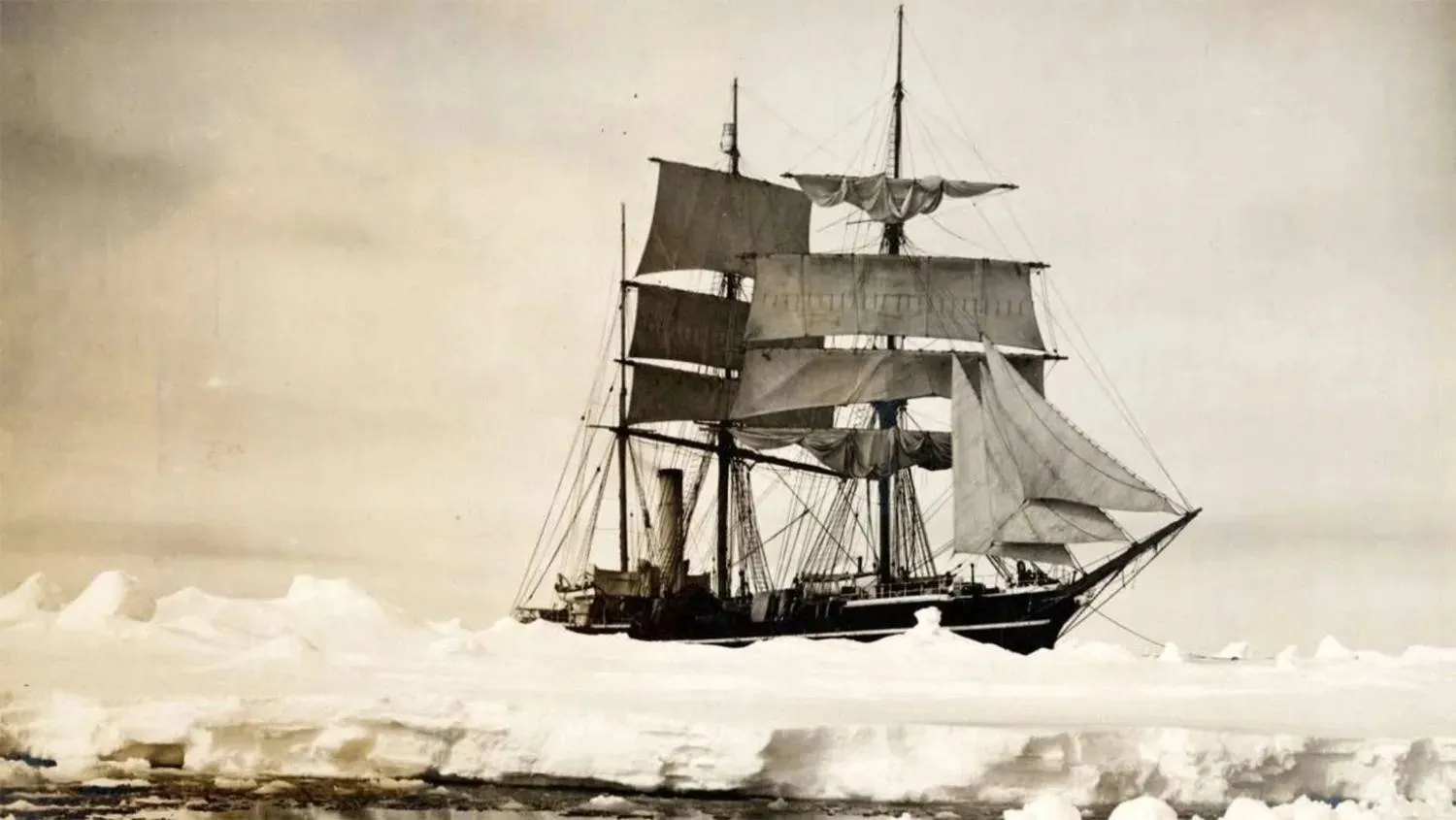 The Terra Nova is forever entwined in the tragic tale of Captain Scott and his men. (Getty Images) 