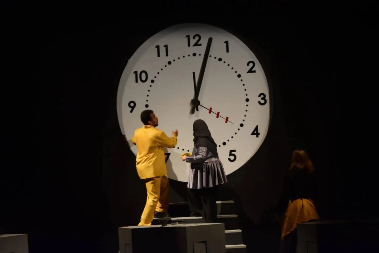 لقطة من المسرحية (القاهرة للمسرح التجريبي)