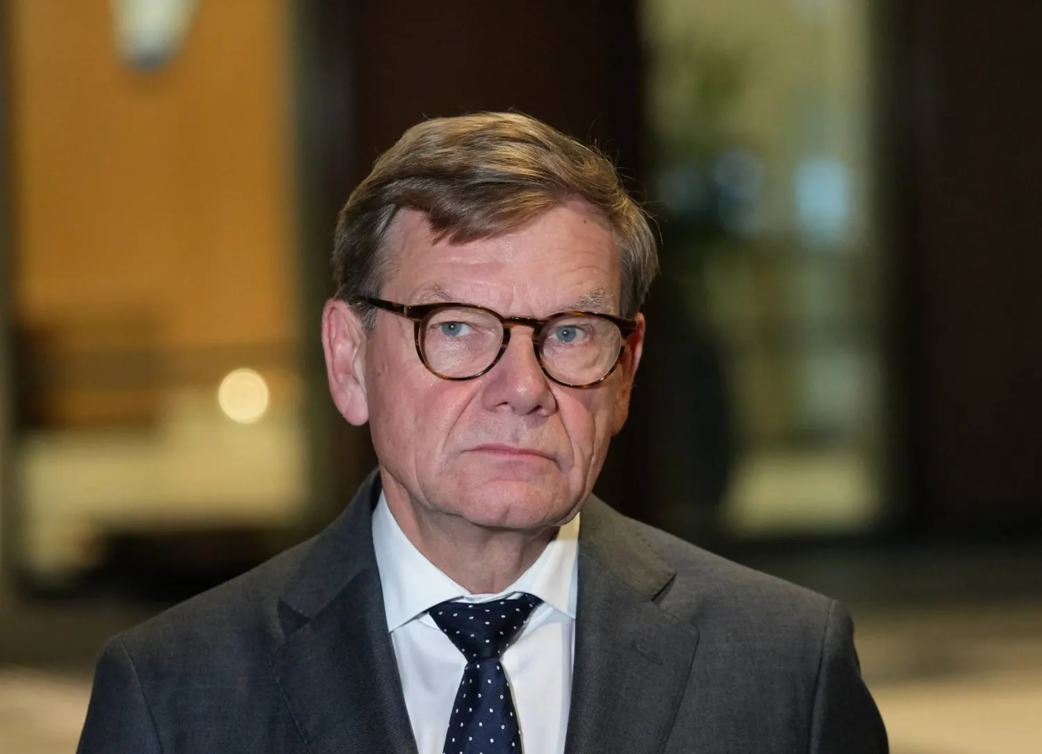 وزير الخارجية الألماني يوهان فاديفول خلال زيارة إلى الهند 3 سبتمبر 2025 (د.ب.أ) 