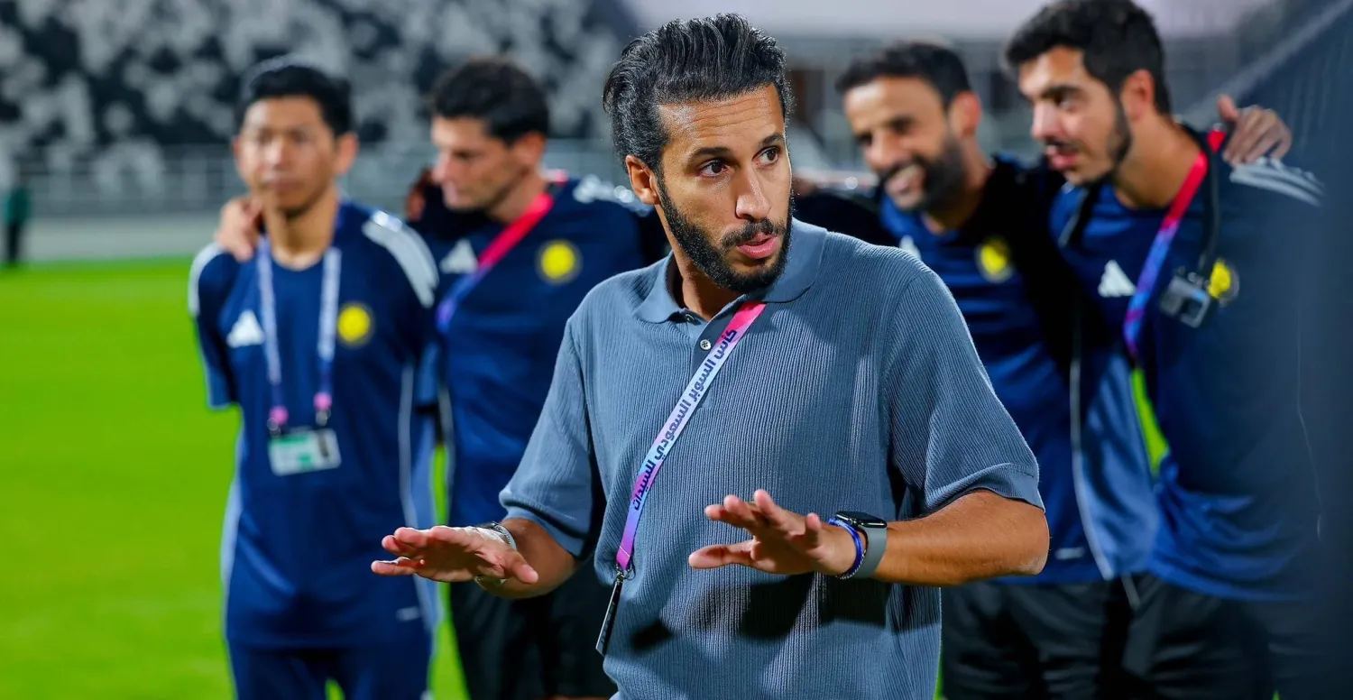 العلوني مدرب فريق سيدات النصر يتطلع للقب البطولة (نادي النصر)