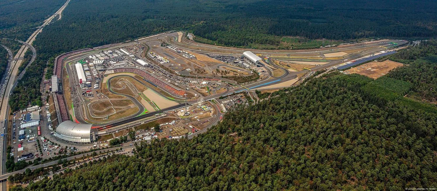 مضمار هوكنهايم الألماني (د.ب.أ)