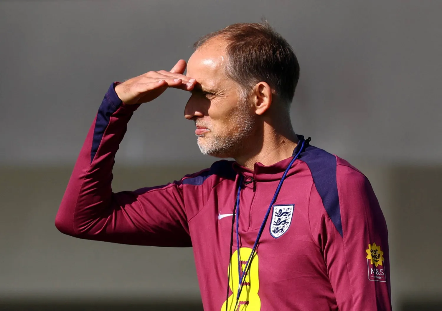 الألماني توماس توخيل المدير الفني لمنتخب إنجلترا (رويترز)