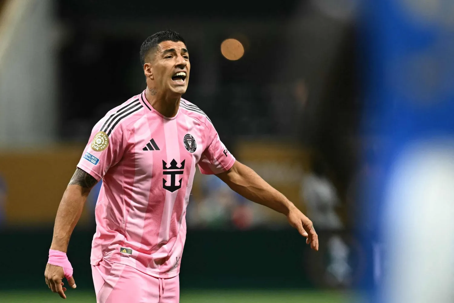 الأوروغوياني لويس سواريز (أ.ف.ب)