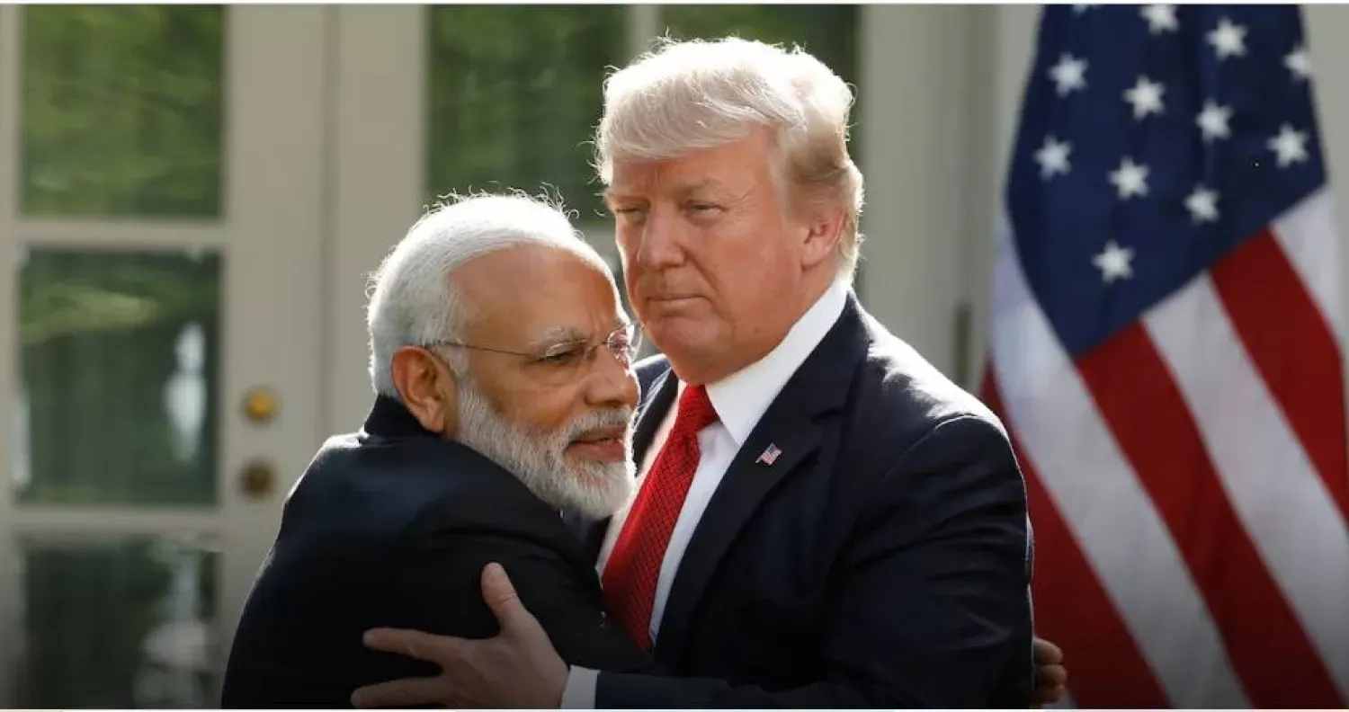 Trump ve Modi, ABD Başkanı’nın ilk döneminden bu yana güçlü bağlara sahip (Reuters)