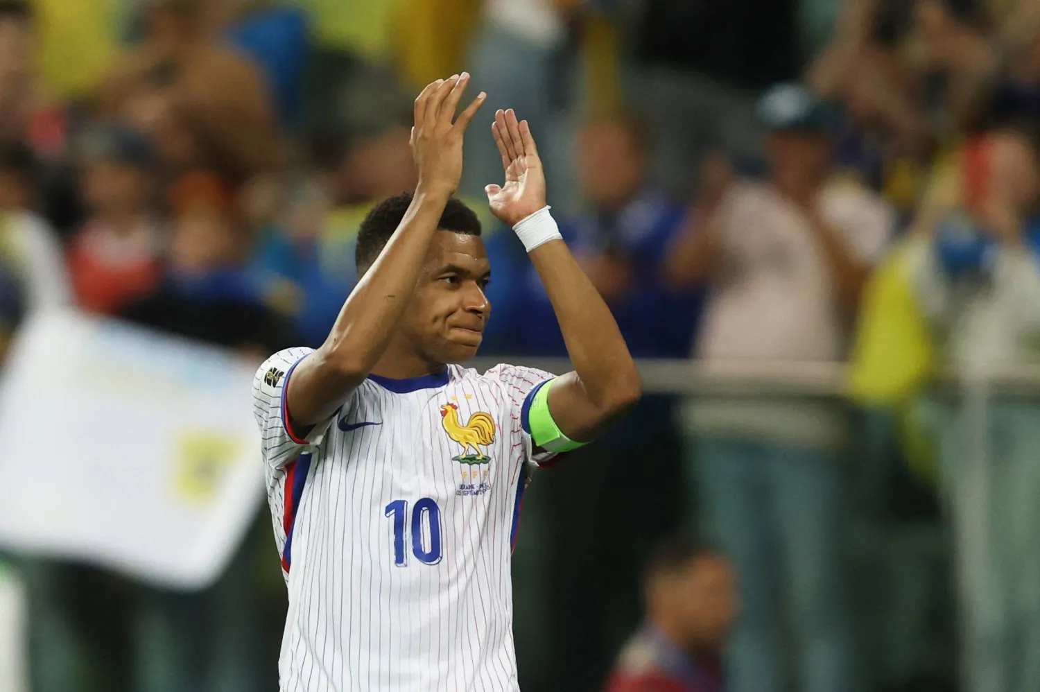 كيليان مبابي مهاجم منتخب فرنسا (رويترز)