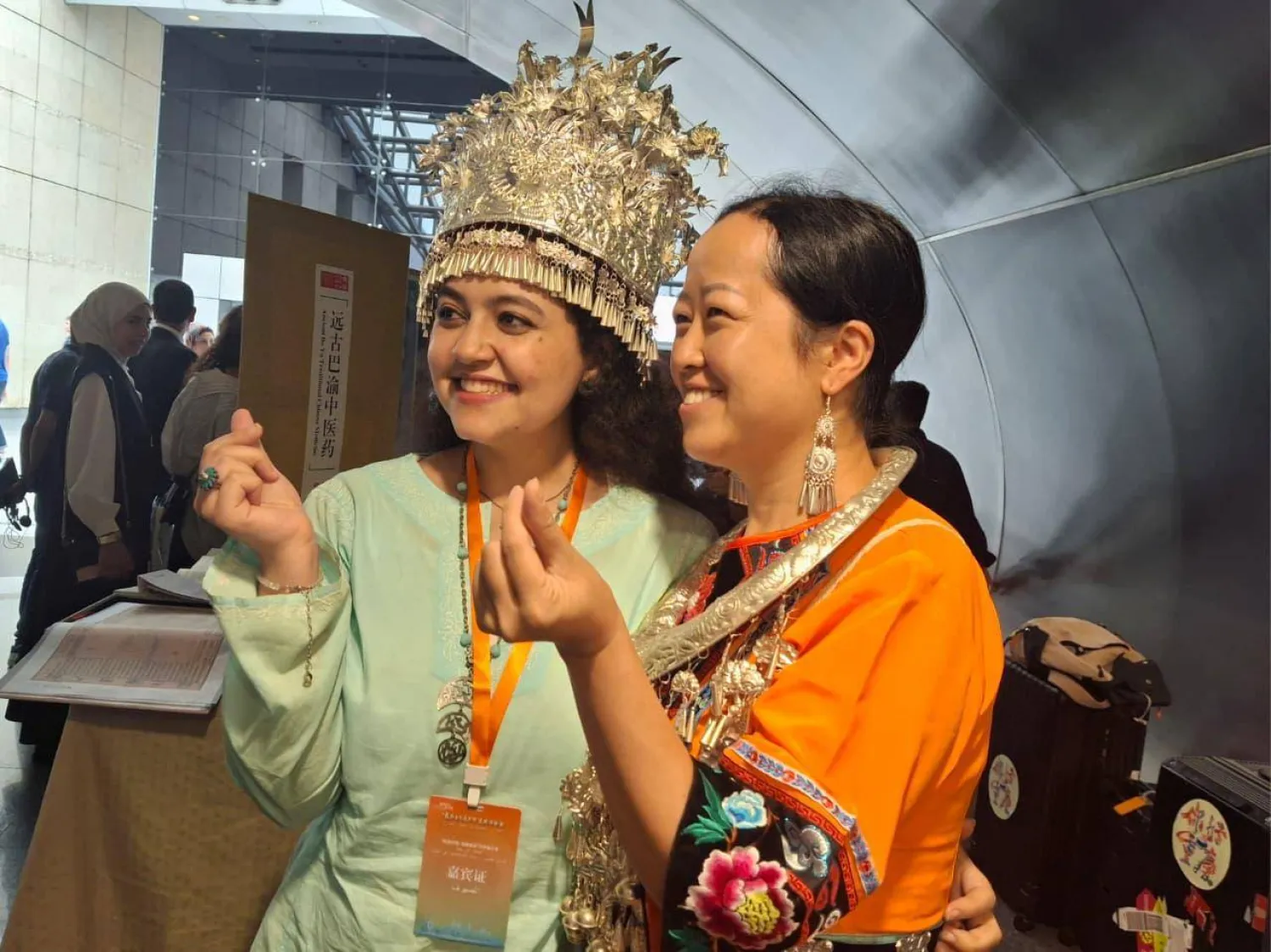 جانب من الفعاليات بمتحف الحضارة المصرية (متحف الحضارة)