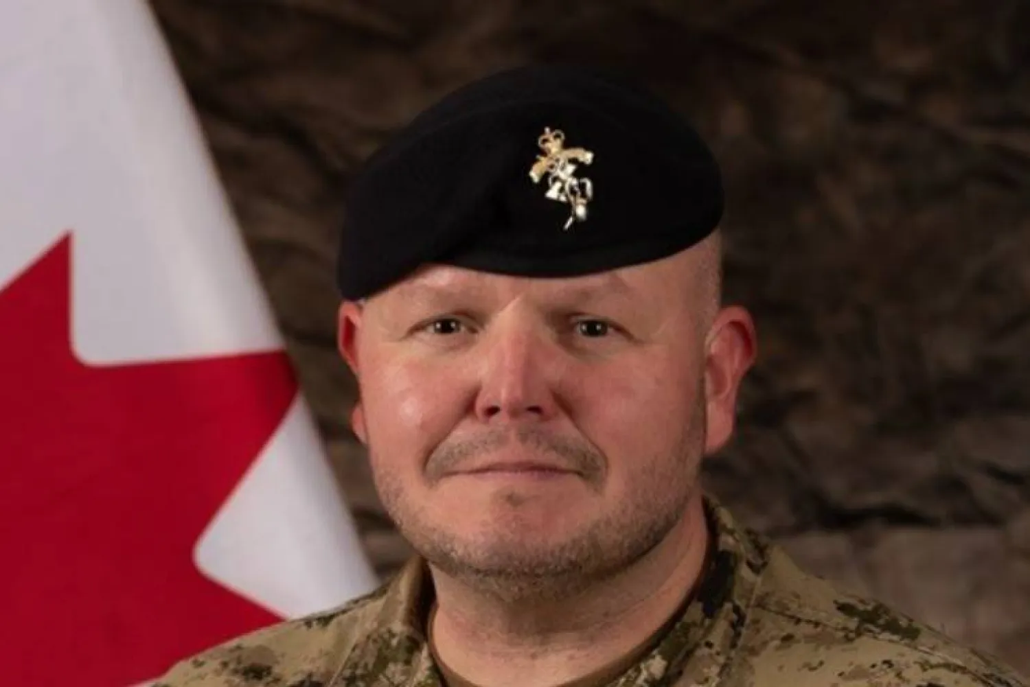 صورة نشرتها وزارة الدفاع الكندية لجورج هول