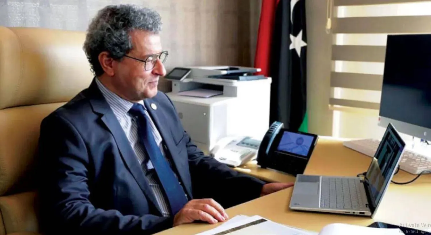 محمد عون وزير النفط والغاز السابق في حكومة «الوحدة» الليبية المؤقتة (الشرق الأوسط)