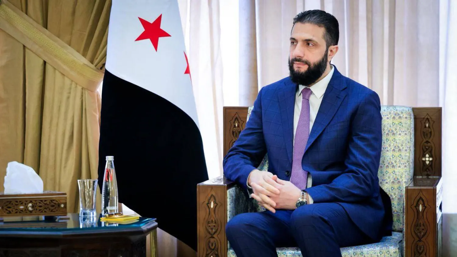 الرئيس السوري أحمد الشرع (د.ب.أ)