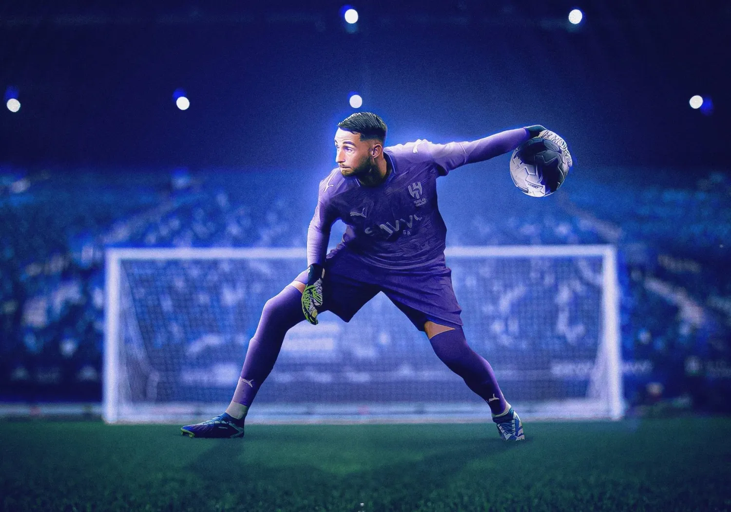 الفرنسي الشاب ماتيو باتويي سيذود عن شباك الفريق خلال فترة غياب بونو (نادي الهلال)