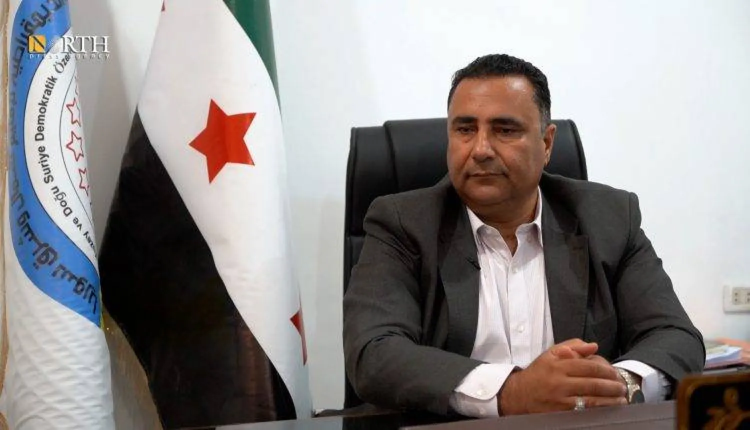 الناطق باسم وفد الإدارة الذاتية للتفاوض مع الحكومة السورية (نورث برس)